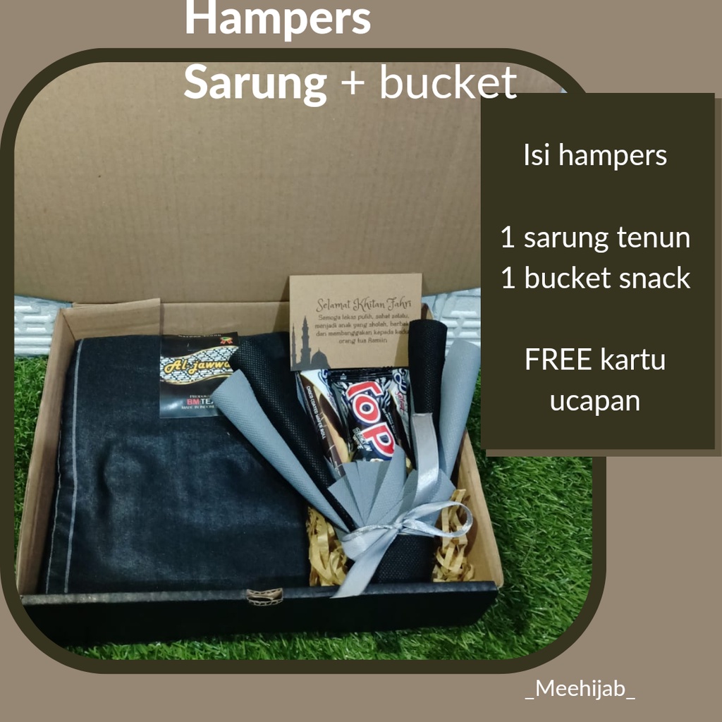 HAMPERS BUCKET LEBARAN KHITAN PERNIKAHAN WISUDA