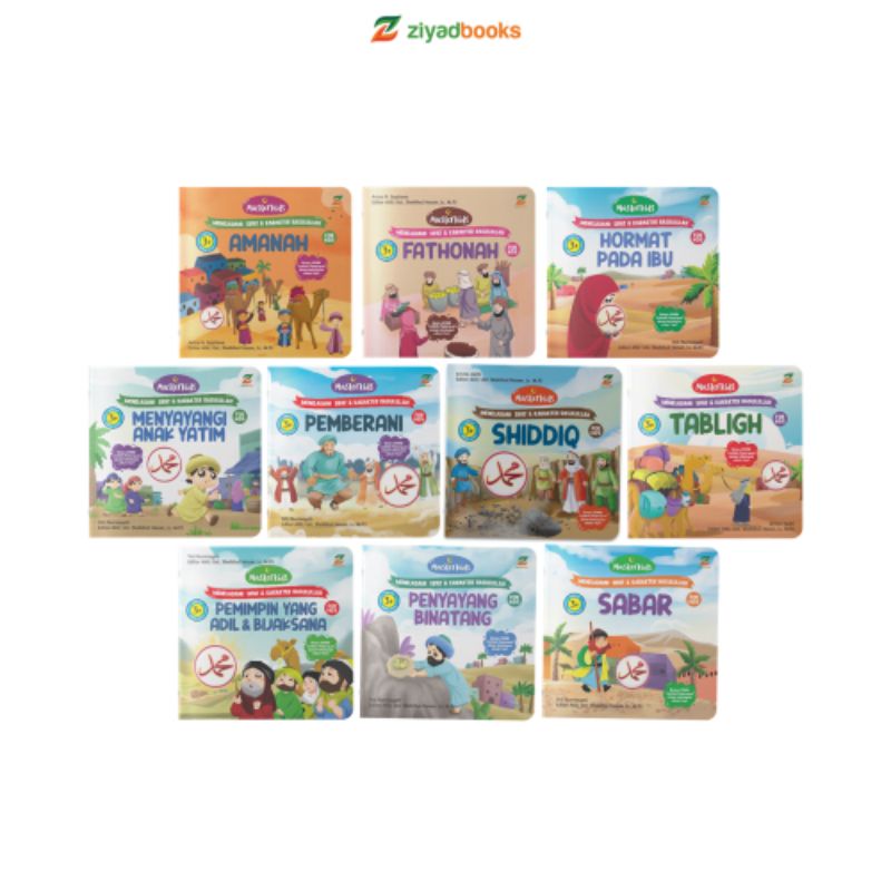 Ready Paket Masterkids Meneladani Sifat dan Karakter Rasulullah