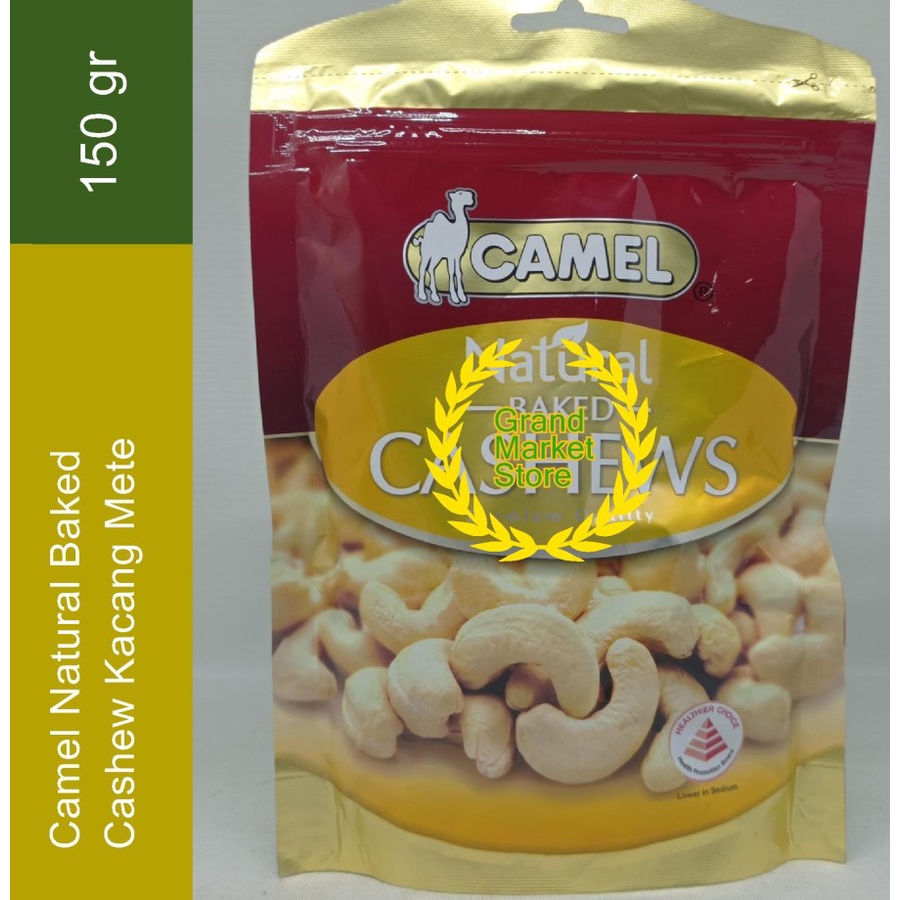 

Camel Natural Baked Cashew Kacang Mete Kacang Mede Panggang 150 gr Mete Panggang 150g