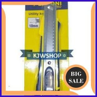 

sparepart Cutter Knife Cuter Pemotong Kertas Merk LakoniPro Slider Auto Lock 18mm Lakoni Pro Serbag