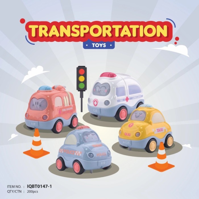 MOBIL MOBILAN TRANSPORTATION TOYS TERBARU