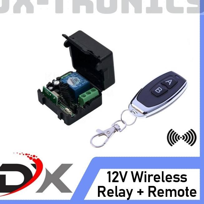 12.12 sale Wireless Relay Switch 1CH + Wireless RF Remote Control gas 