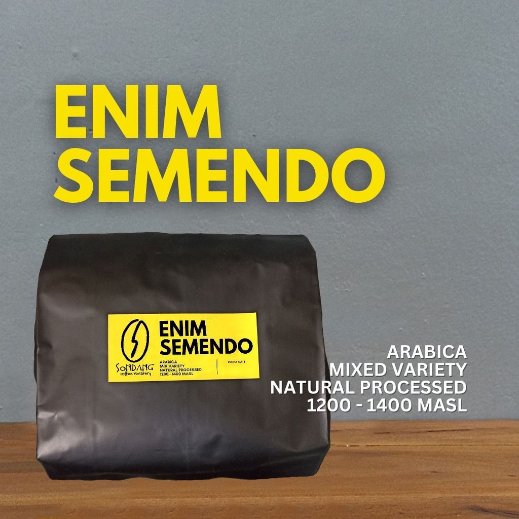 

Kopi Arabika Semendo Natural 500 gr Specialty Single Origin Biji atau Bubuk