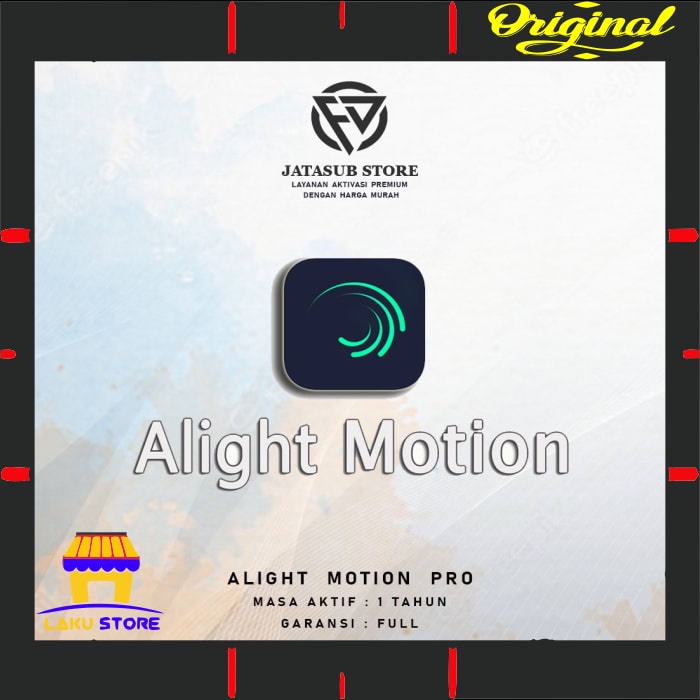 Odading [8/1] New Laris Alight Motion Premium Pro 1 Tahun - Pengeditan Video Untuk Pemula Best