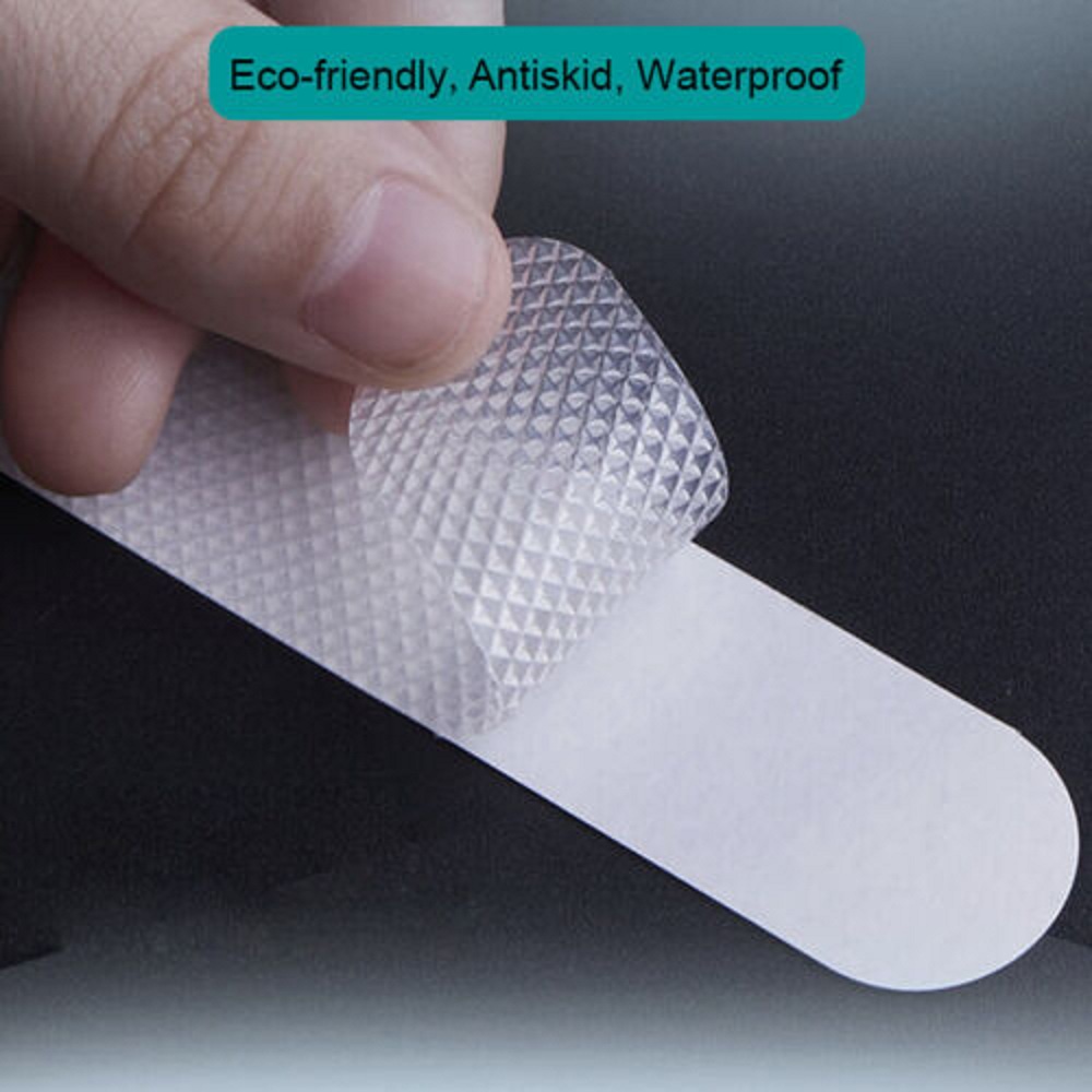 24pcs Stiker Grip Mandi Anti Slip Strip Shower Non Slip Pad Flooring Tape Mat Safety