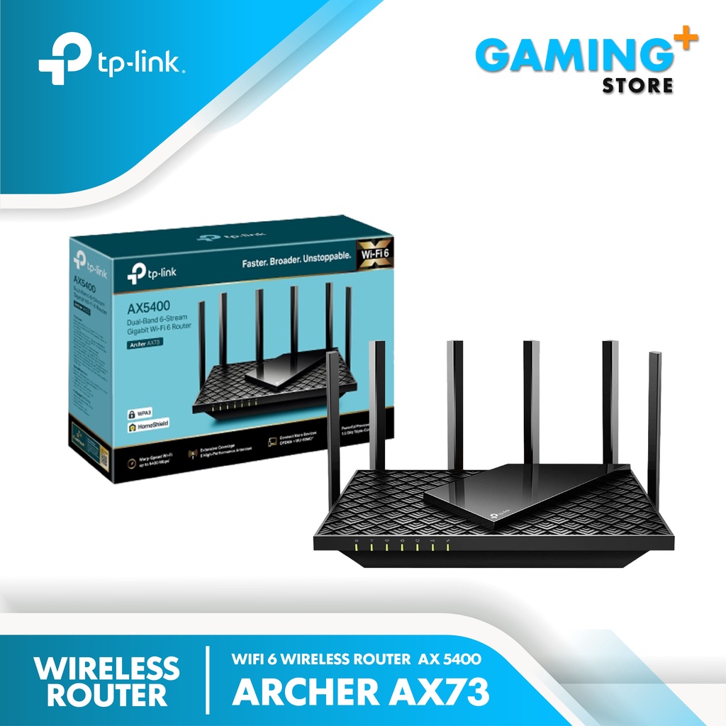 Archer Tp-link AX73 AX5400 Wifi 6 Wireless Router Tplink AX 73 AX 5400