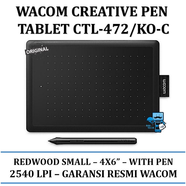 Wacom Creative Pen Tablet CTL-472 - One by Wacom