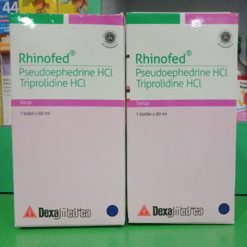 Obat pilek Rhinofed sirup 60ml