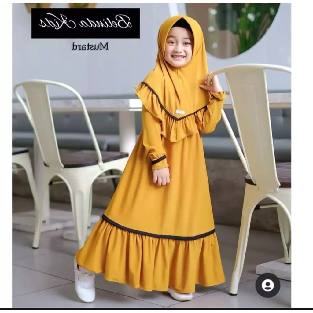 gamis anak 2023 modern lebaran gamis anak wanita HUMAIRA kids SET KERUDUNG syari gamis trendy gamis kekinian cod bayar di tempat termurah