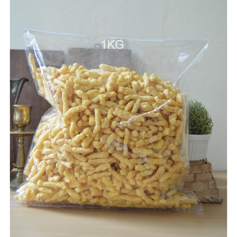 

TES TWIST CORN / TWIS TWIS BALADO 1KG (CEMILAN SNACK KILOAN) REPACK RIVIN