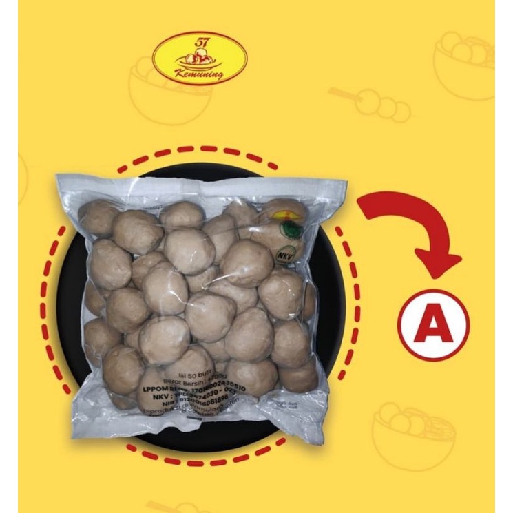 

bakso sapi isi 50 kemuning 57 varian A
