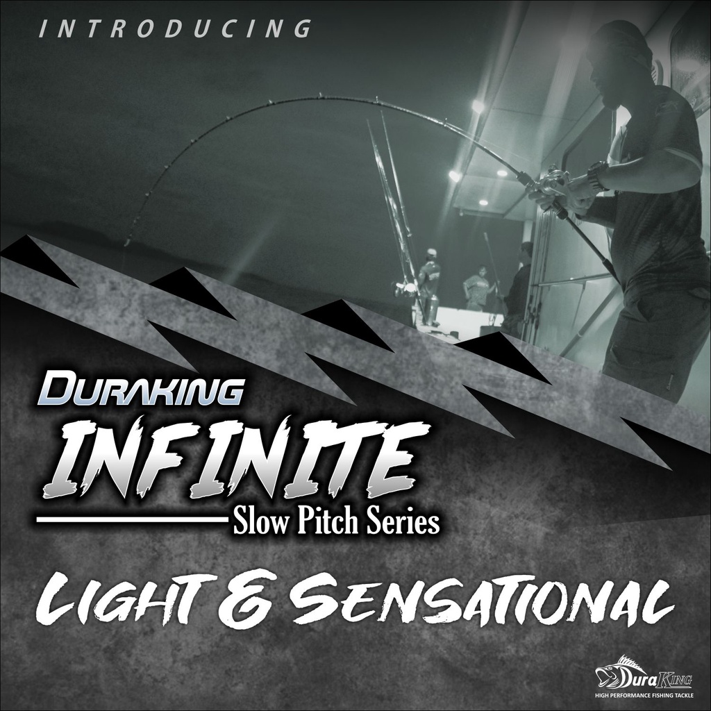 DURAKING SLOW JIGGING INFINITE ISPS 6'3" OVERHEAD JIGGING ROD