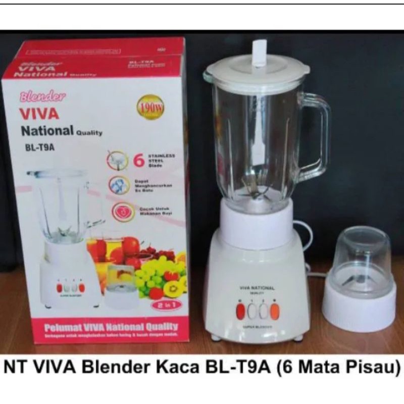 BLENDER NASIONAL TABUNG BELING/BLENDER VIVA NASIONAL 6 MATA PISAU