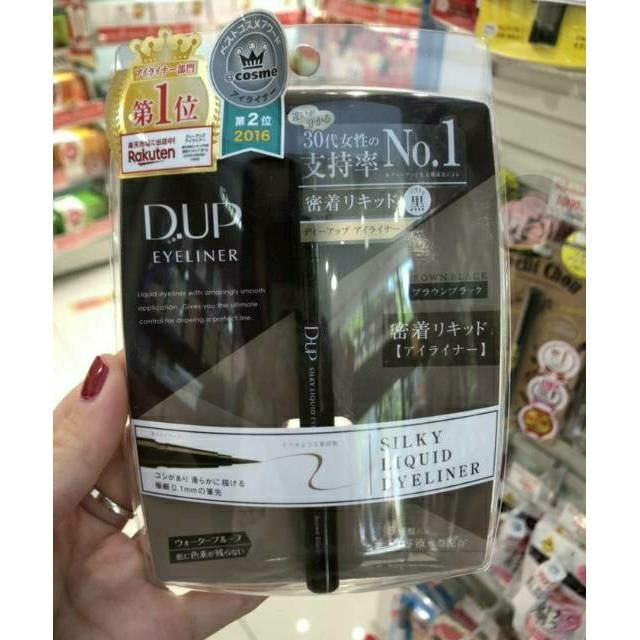

Terlaris ✨ -D-UP Eyeliner Spidol Eyeliner Pen DUP D.UP Waterproof - Brown Black- 2.1.23