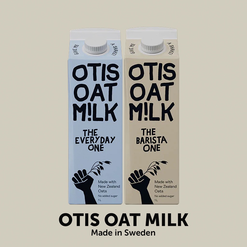 OTIS Oat Milk 1 Liter with New Zealand Oats - Susu Gandum Impor - Everyday One &amp; Barista One