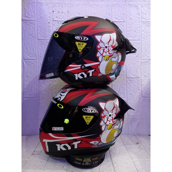 HELM COUPLE KYT PAKET GANTENG KYT R10 KABUKI & KYT DJ MARU KABUKI