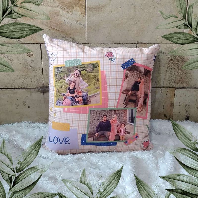 BANTAL CUSTOM BANTAL FOTO UKURAN 40X40