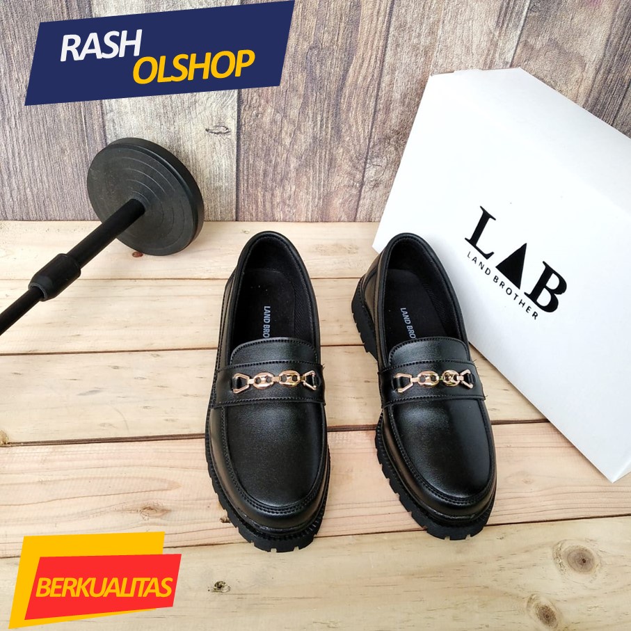 Sepatu Loafer Wanita Hitam Ring Terbaru Sepatu Dokmart Ring Wanita