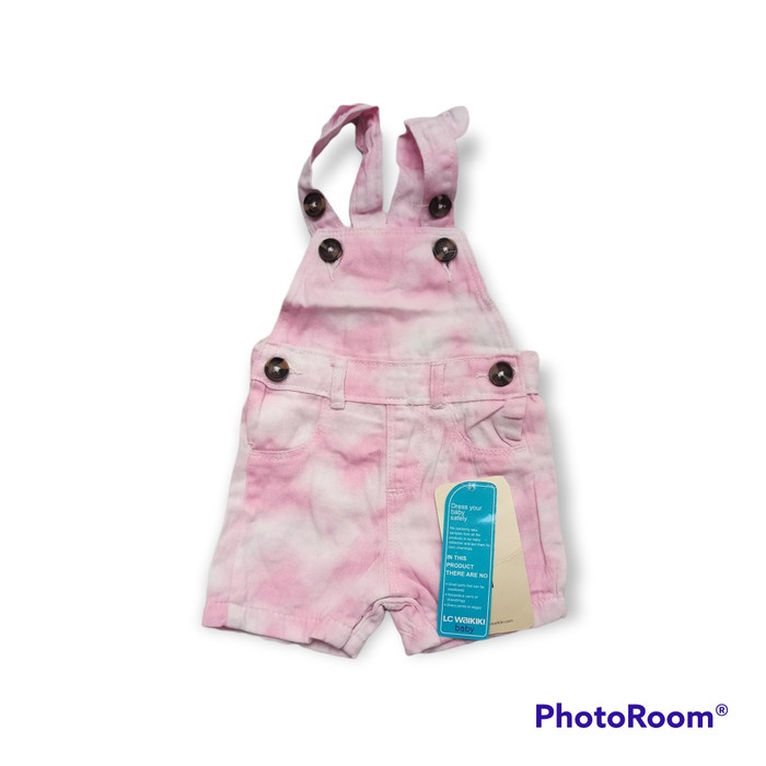 PHI191 LC Waikiki Denim Overall Baby Baju Kodok Anak Perempuan