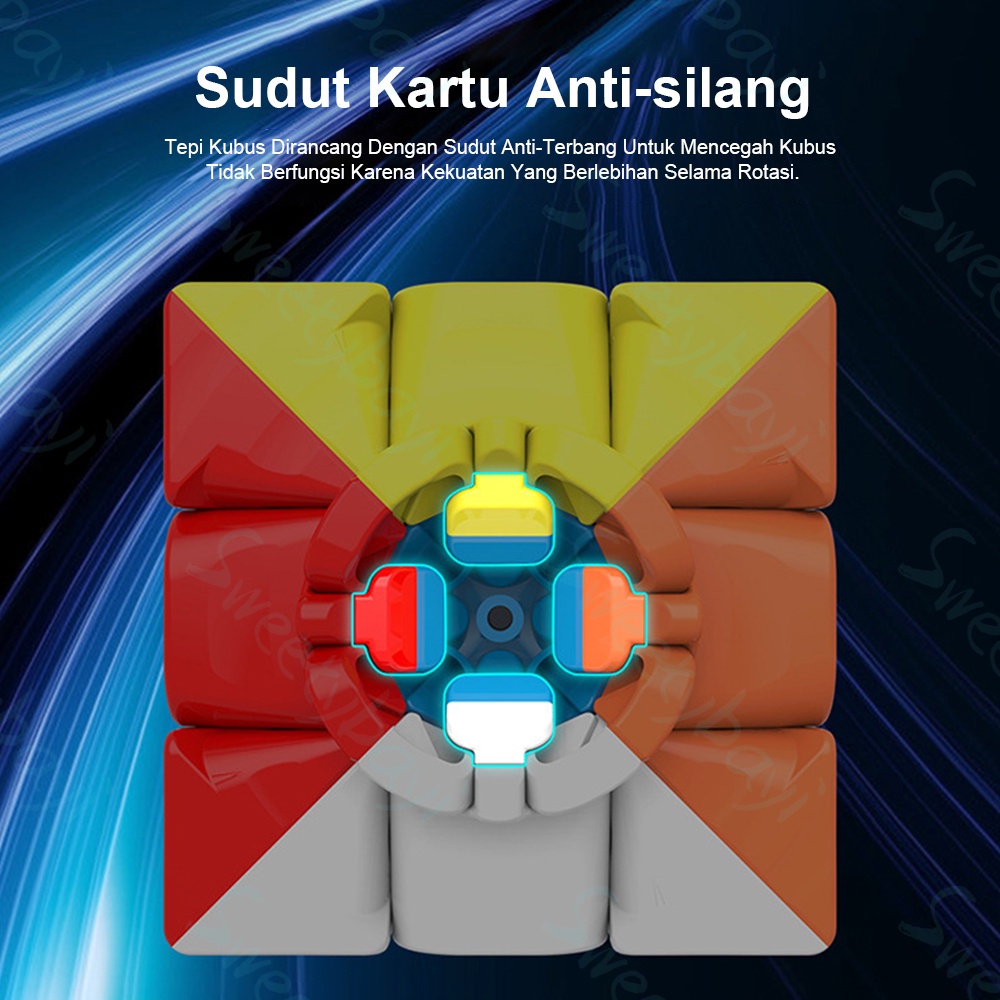 Sweetybayi Rubik 3x3x3 moyu mei long Magic rubik cube speed cube import puzzle cube
