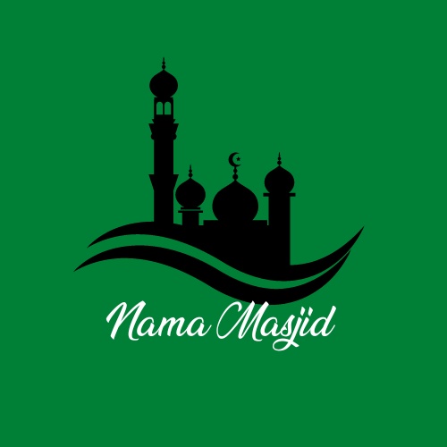 

stiker nama masjid isi 6pcs