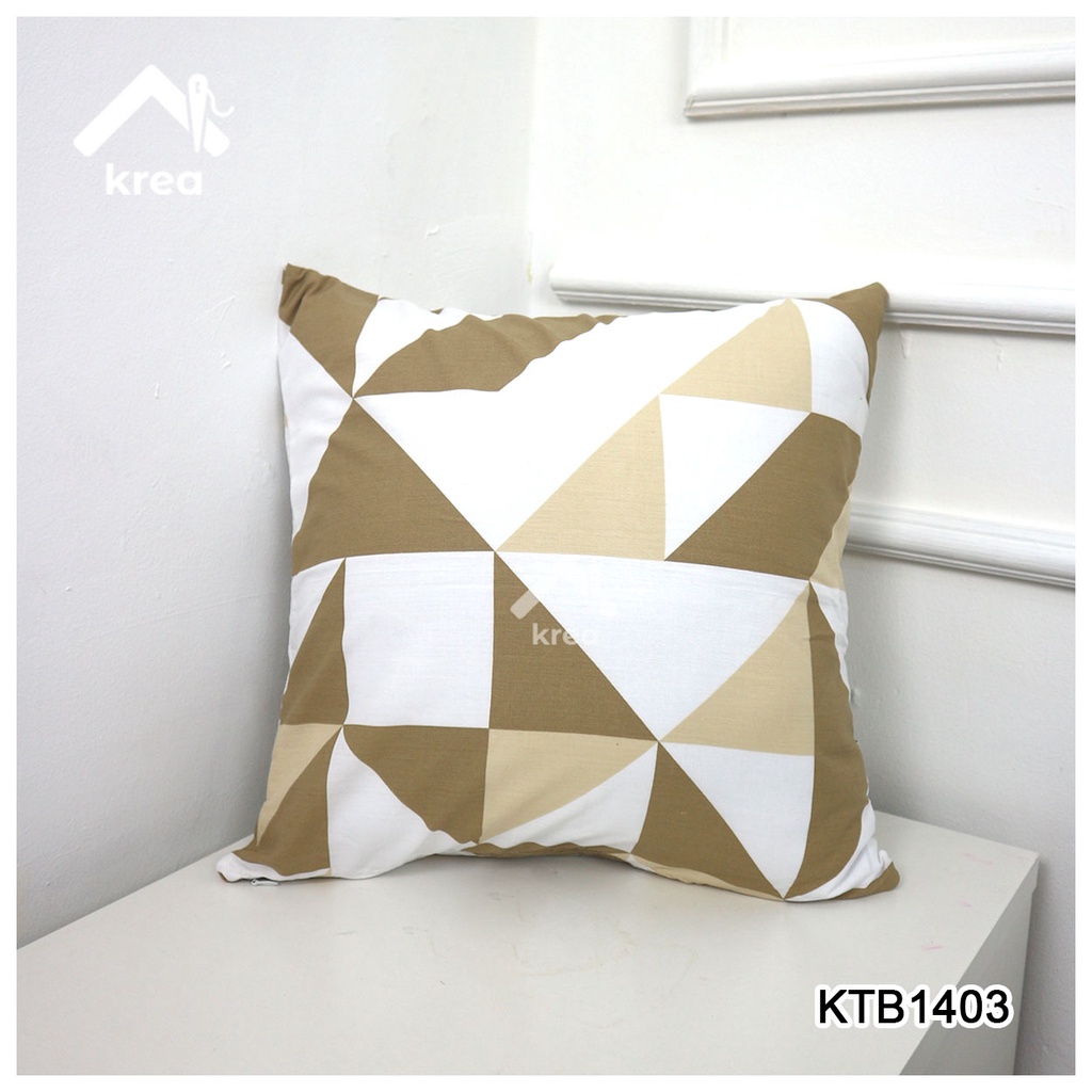 Sarung Bantal Sofa Ukuran 30x50, 40x40, 45x45, 50x50, 60x60, 70x70 - KTB1403