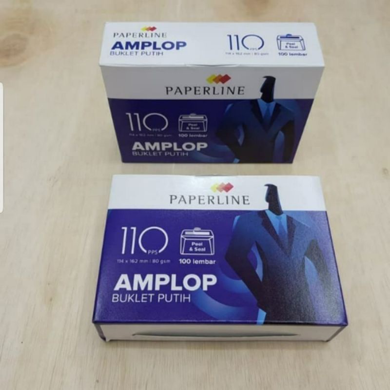 

Amplop Putih 110 PPS Paperline Satu Pack