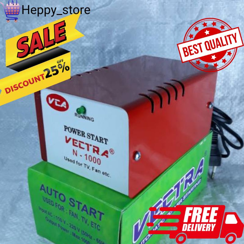 Automatic slow start menghemat listrik softstart / alat menghemat kulkas pompa air mesin cuci