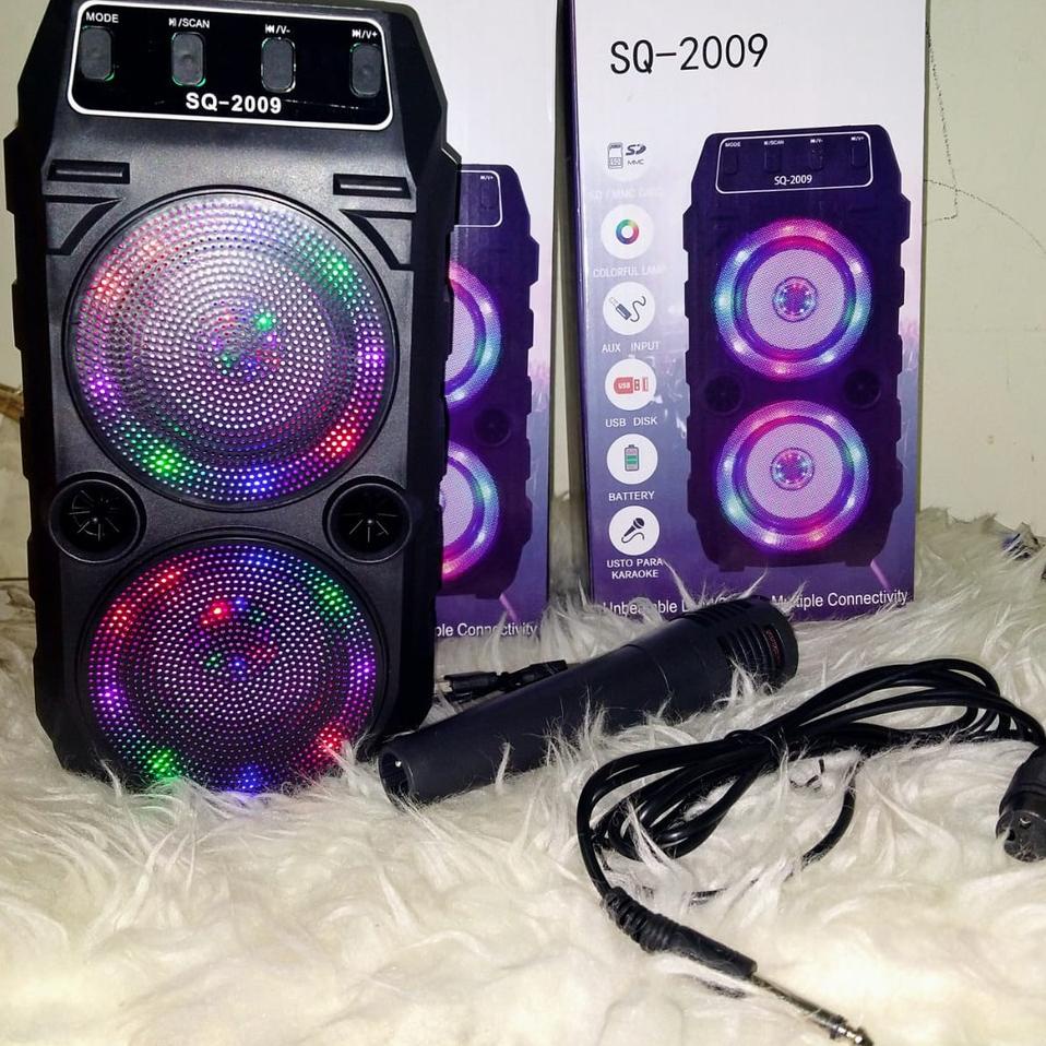 KDU.19Ja23l– Speaker Bluetooth SQ 2009 speaker Bluetooth + mic karaoke SQ 2009