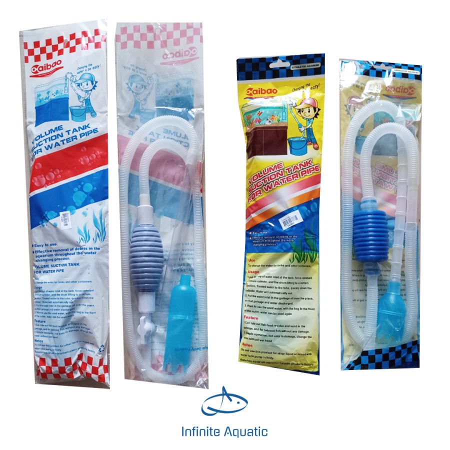 Alat Penguras Aquarium Penyedot Air Aquarium Cleaner Pump Sipon Siphon