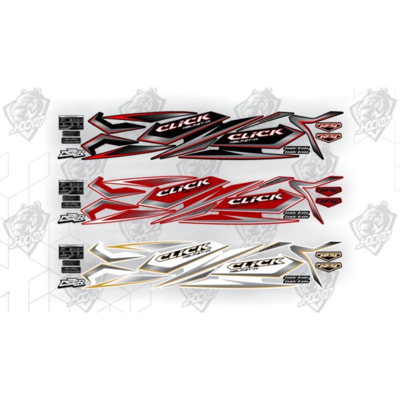 STRIPING VARIO FI 2012 .CLICK 125i