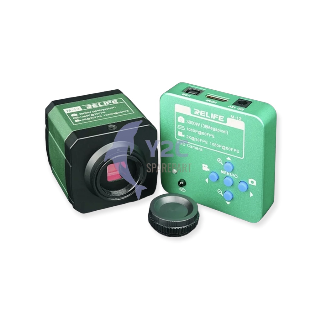 KAMERA DIGITAL RELIFE M-13 / M-12 38MP UNTUK MICROSKOP TRINOCULAR / LENSA TAMBAHAN / ALAT SERVIS SERVICE HP
