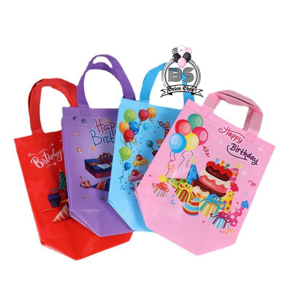 

1 PCS TAS SNACK ULANG TAHUN MOTIF HAPPY BIRTHDAY / GOODIE BAG CAKE HAPPY BIRTHDAY / TAS BIRTHDAY PARTY