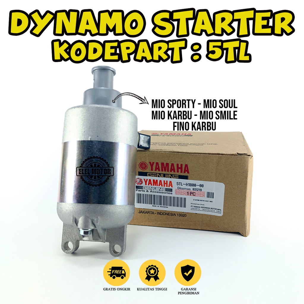 Dinamo Starter Mio Karbu / Dinamo Starter Mio Sporty / Dinamo Starter Mio Smile / Dinamo Fino Karbu 