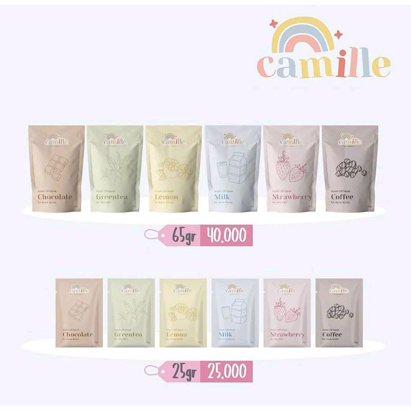 Camille Beauty wash off mask 25gr & 65gr