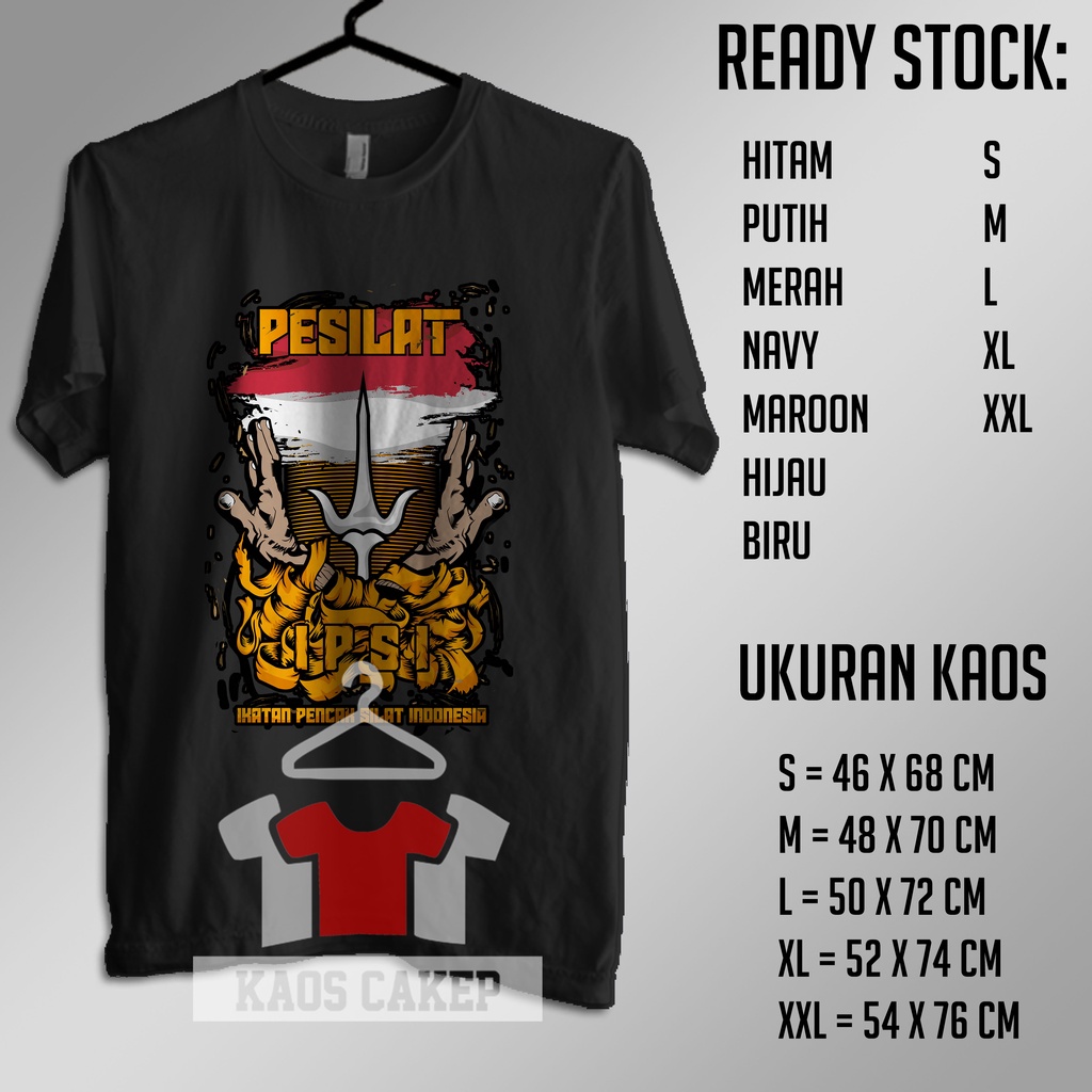 Kaos Pencak Silat IPSI Keren Baju Distro