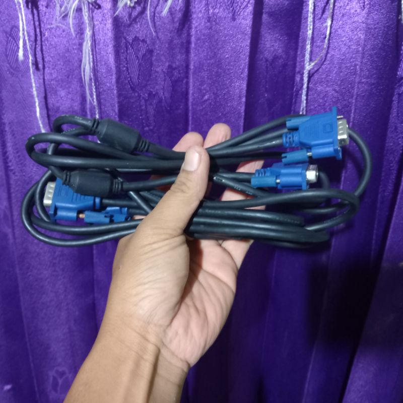 paket kabel vga dan konverter hdmi to vga