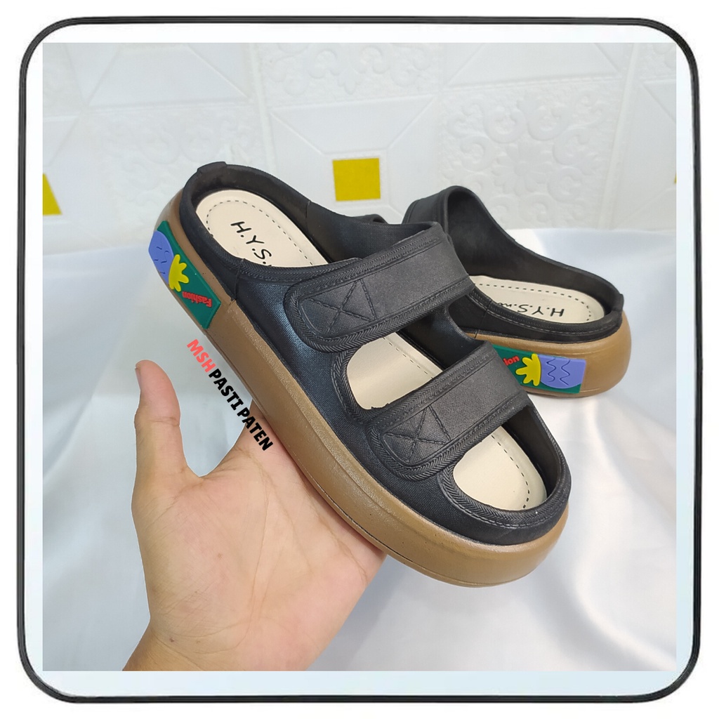 Sandal Wanita Import Terbaru/Sandal Bustong Hys 029