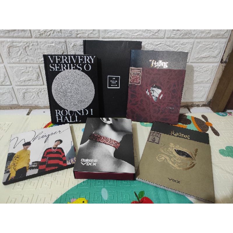 Album VIXX VERIVERY Unsealed Fullset Preloved