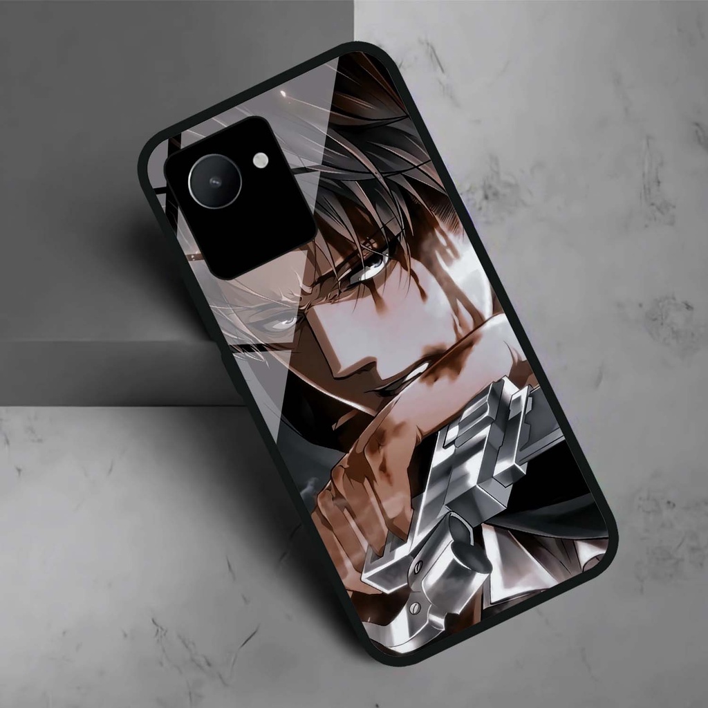 (SV45) Case Kilau Realme C30 | C30 | Casing Hp Realme | Pelindung Smartphone | Motif Anime Seven Cas