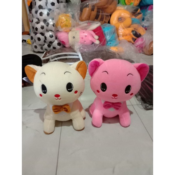 BONEKA KUCING/Marry cat/kucing imut lucu/Mainan anak murah size L