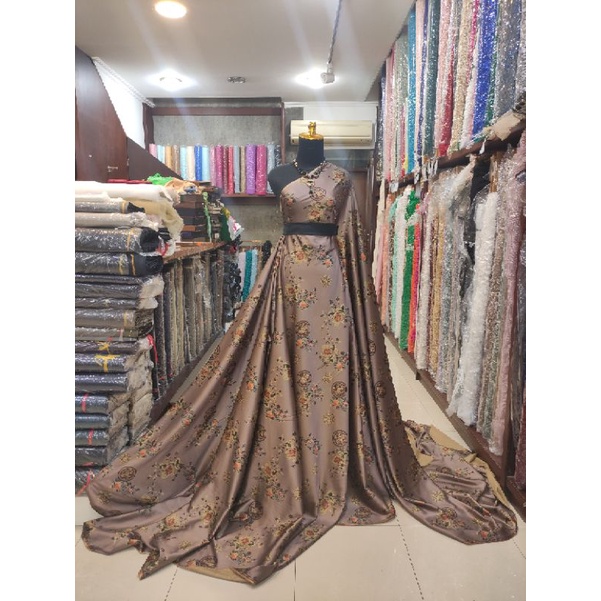 Kain Armany Silky Bunga Salur PS-2207058 no:06