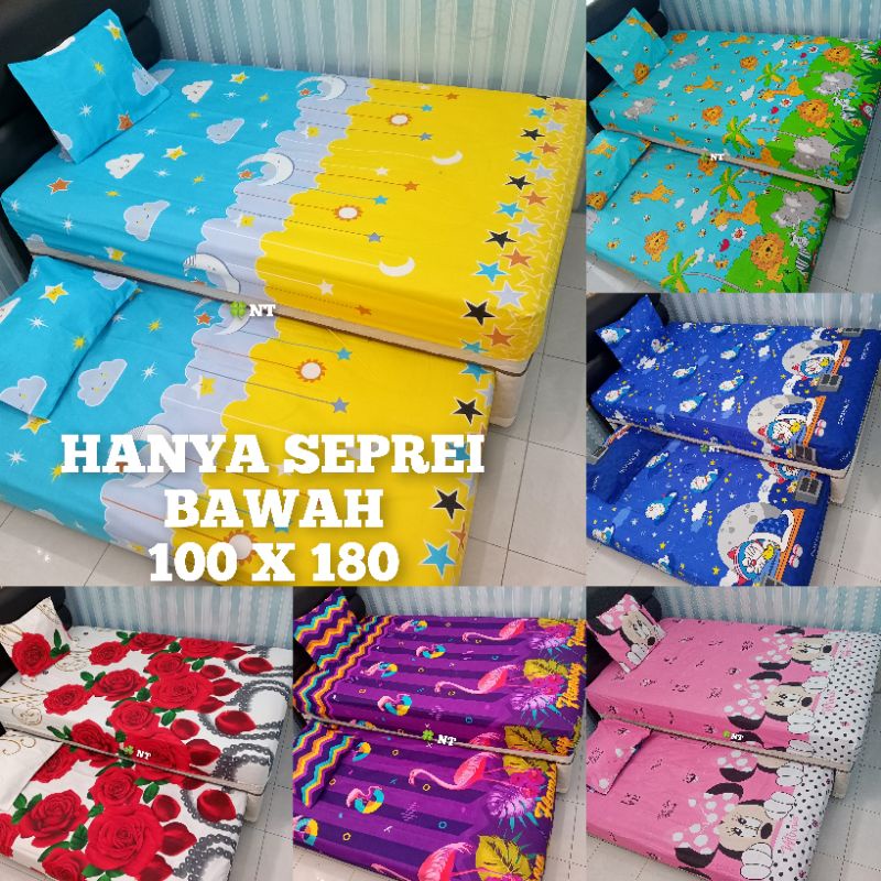 100x180x20 hanya seprei BAWAH