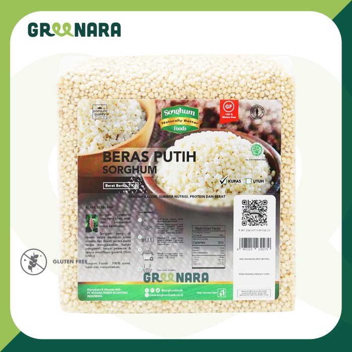 

Sorghum - Beras Sorgum Kupas Putih 1kg