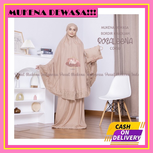 Mukena Dewasa Armany Silk Terbaru 2022 Mewah Mukena Lebaran Mewah Kekinian Telekung Wanita Muslim Te