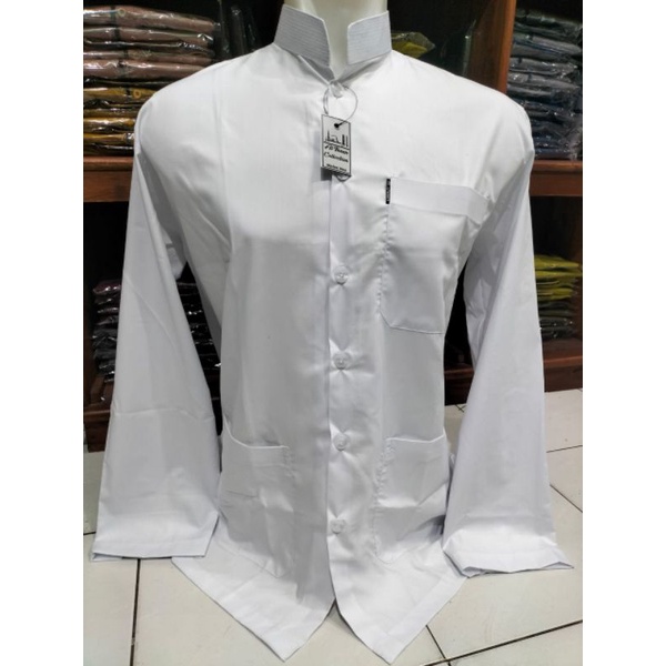 BAJU KOKO HAIBAH KOKO HABIB MODEL AMMU KHUSUS PUTIH