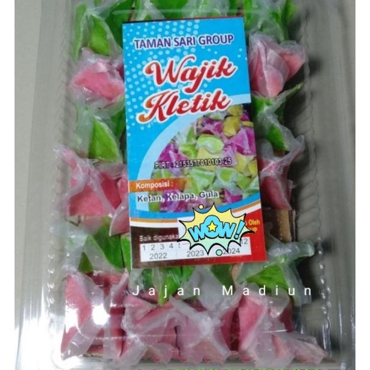 

Wajik Kletik Wajik Manis Wajik Jajan Jadul Makanan Tradisional