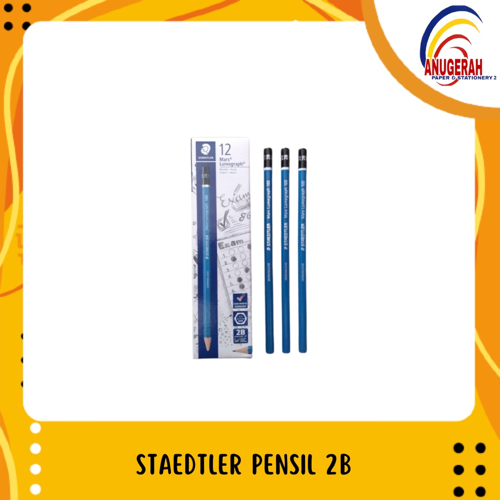 

STAEDTLER PENSIL 2B (PCS)