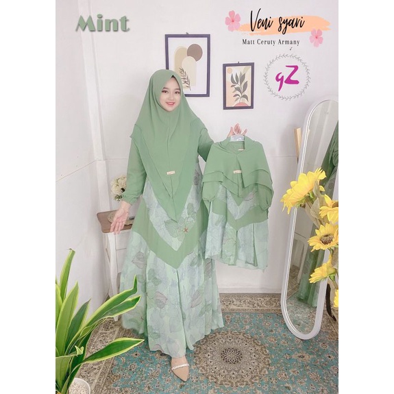 Veni syari couple ibu dan anak ori by gwenza