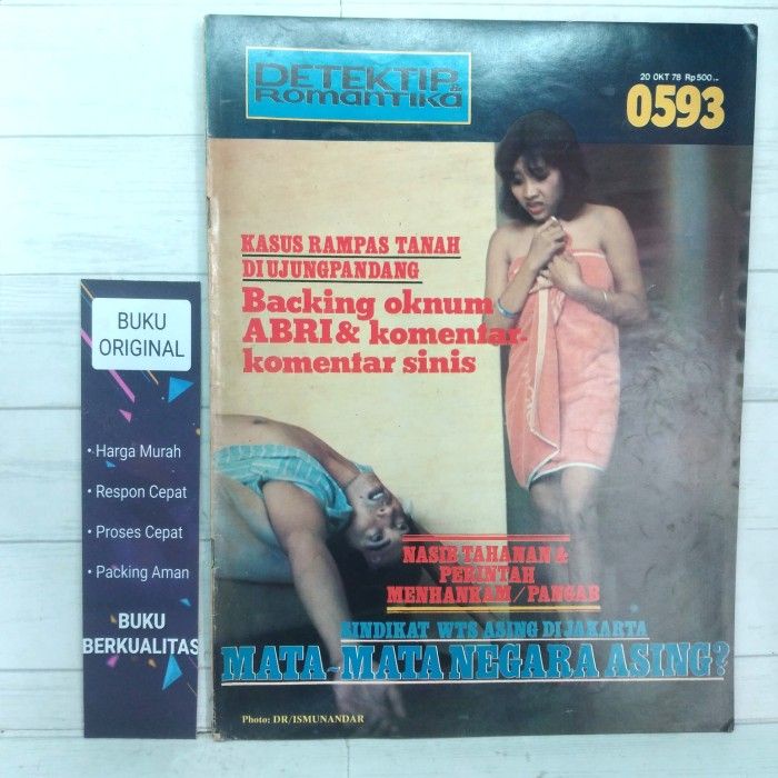 Majalah Detektip Romantika 0593 20 oktober 1978